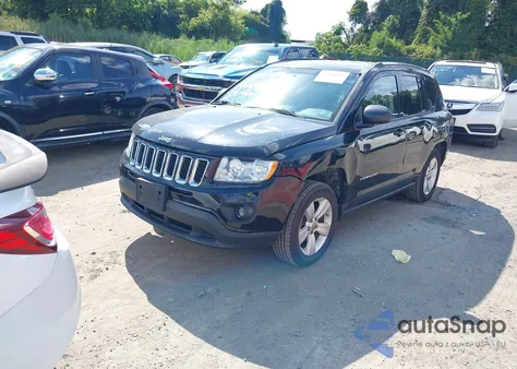 2012 Jeep Compass Sport from USA, damaged, VIN 1C4NJCBA8CD567483